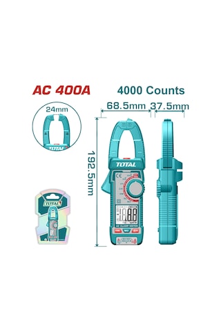 Total Dijital Pensampermetre Tmt762001