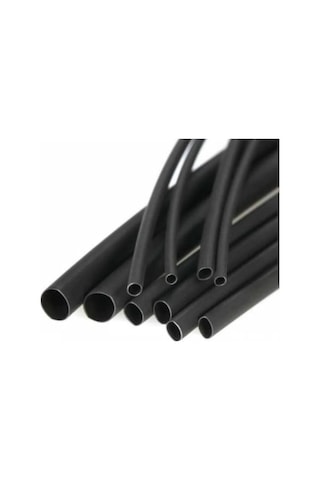 Siyah Isı Ile Daralan Makaron Ø 2,5mm 1metre