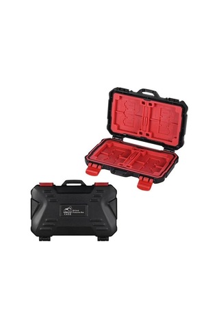 Gorilla Case Çoklu Hafıza Kartı Çantası Sd/Cf (Kırmızı)