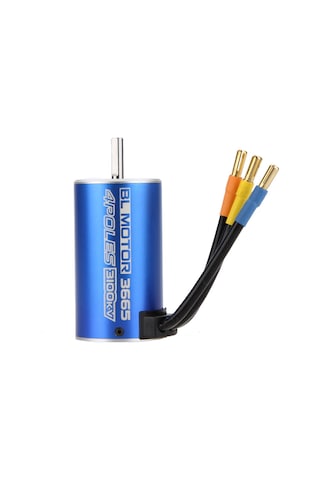 Tenfowee 3665 Tipi 3100kv 4 Kutup Sürekli Manyetik Motor - Yüksek Tork, Yüksek Verim, Araba & Bot Uyumlu