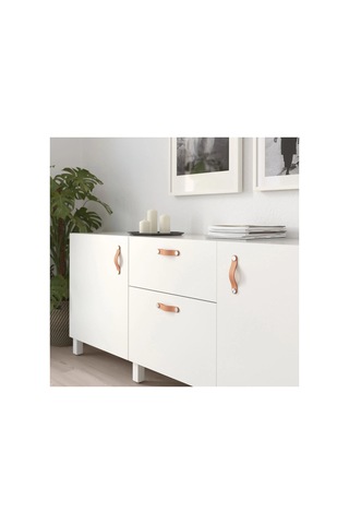 Ikea Östernäs 2'li Mobilya Kulpu 153 Mm Turuncu
