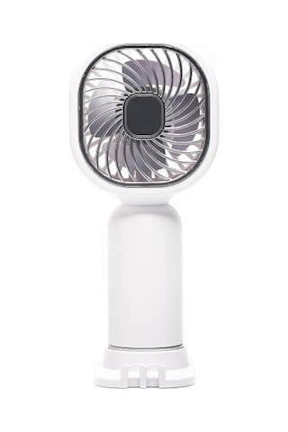 Taşınabililir Mini Usb Şarjlı El Masaüstü Vantilatör Fan Soğutucu Ym88206 Beyaz