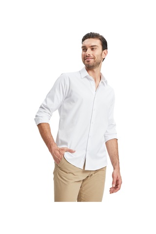 Gsstore Galatasaray Erkek Slim Fit Gömlek E241293 Beyaz