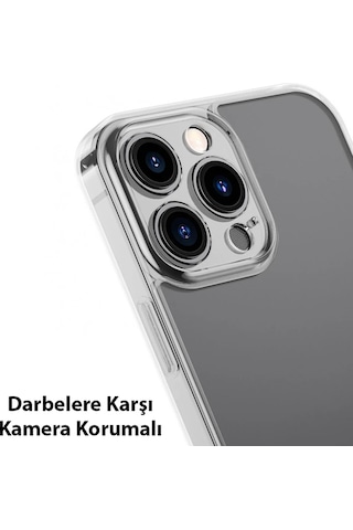 Baseus Frosted Glass İphone 13 Pro Max 6.7inch Shockproof Koruyucu Kılıf- 5775