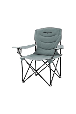 Kingcamp Juniper Ultra Konforlu & Takviyeli Kamp Sandalyesi Grey Gri