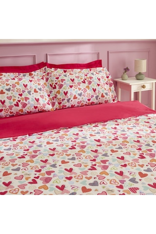 Sarah Anderson Amour Glow Tek Kişilik Nevresim Takımı Multicolour Renkli