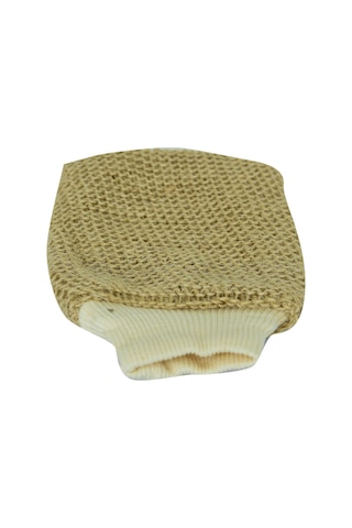 Sisal Lastikli El Geçmeli Eldiven Masaj Kesesi 11 x 23 CM