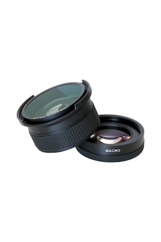 Raypro 55 MM 0.42x Super Geniş Açı Fisheye Balıkgözü + Makro Lens