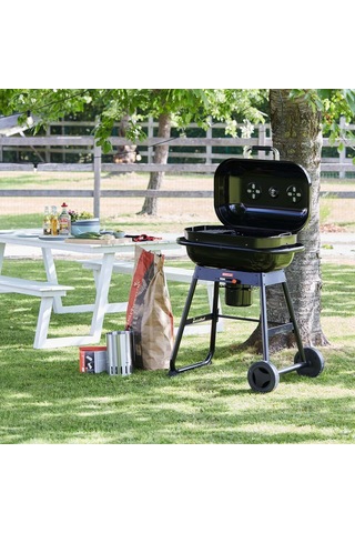Magnus Kömür Mangalı, Barbekü, Paslanmaz Çelik, 14 Kişilik Mangal, 85 X 64 X 110 Cm Çok Renkli