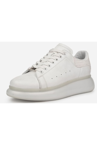Pierre Cardin 10205, Yüksek Taban Beyaz Erkek Casual Ayakkabı Beyaz