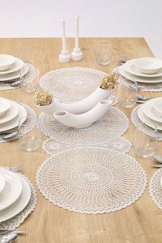 Bilgiçler Amerikan Servis Supla Ve Runner Seti 6 Kişilik 7697499359695