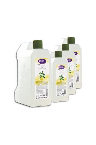 Duru 80 Derece Limon Kolonyası Bidon 900 ML x 4 Duru 80 Derece Limon Kolonyası Bidon 900 ML x 4