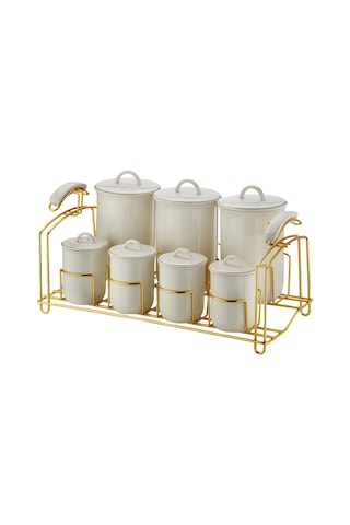 Aryıldız Lunar Gold 7 Parça Baharat Takımı Çok Renkli