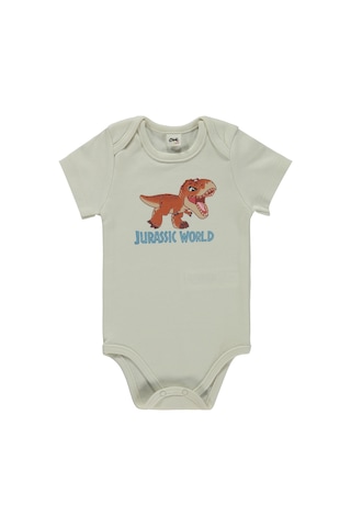 Jurassıc World Jurassic World 6-18 Ay Çıtçıtlı Badi - Ekru