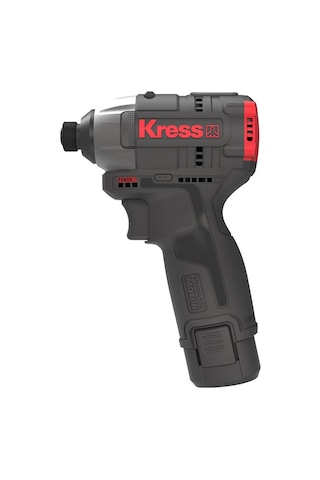 Kress Kub50.2 12volt 2.0ah Li-ion Çift Akülü 140nm Kömürsüz Profesyonel Şarjlı Darbeli Tornavida