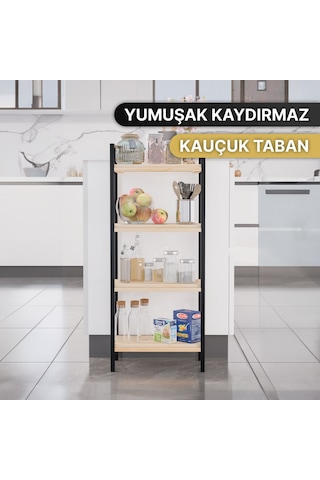 Bino Çok Amaçlı Düzenleyici Banyo Dolabı Mutfak Makyaj Rafı
