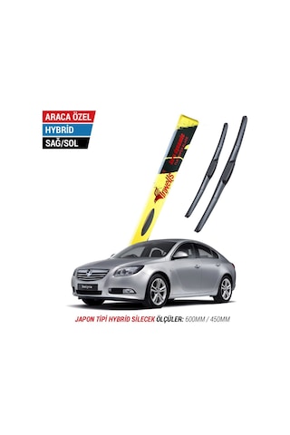 Opel İnsignia İnwells Hybrid Silecek Takımı 2008-2016