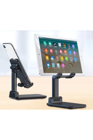 Mey İthalat Katlanabilir Masaüstü Telefon Tutucu Stand Cm-280