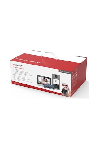 Hıkvısıon Ds-kıs604-s Ağ-tipi Vdo İntekom Seti Ds-kv8113-wme1 C 1, Ds-kh6320-wte1 1, 4-port Standard Poe Switch 1, 16 Gb Tf Card 1