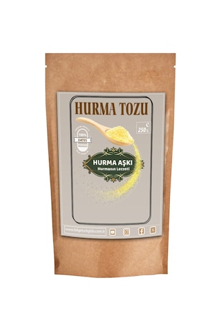 Hurma Aşkı Hurma Tozu 250 G Hurma Aşkı Hurma Tozu 250 G