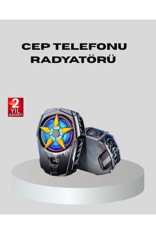 Telefon Soğutucu Radyatör Type-c Bağlantılı 2 Kademeli Dijital Kontrollü