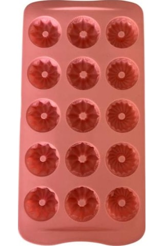 Silikon Çikolata Kalıbı Karışık 21 11 Cm Çok Renkli