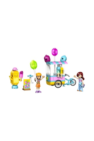 LEGO® Friends Dondurma ve Balon Standı 42692 - 6 Yaş Üzeri Çocuklar için Minifigür İçeren Yaratıcı Oyuncak Yapım Seti (107 Parça)