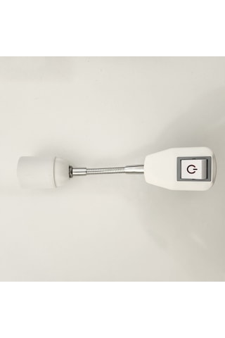 Prizi E27 Duya Dünüştürücü Anahtarlı Oynar Başlıklı Duy 10 CM