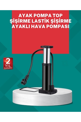 Manuel Ayak Pompası Extra Güçlü Lastik Şişirme Pompası Belirtilmemiş