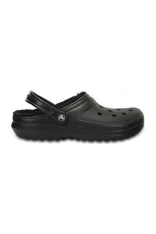 Crocs Classic Lined Clog Erkek Terlik - Siyah