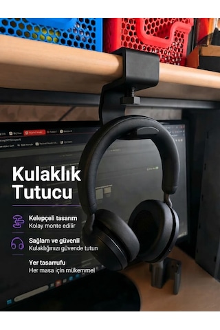 Ayarlı Kulaklık Tutucu