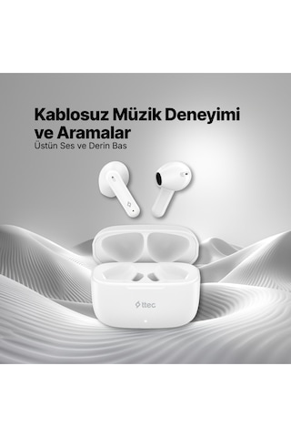 Ttec AirBeat 2KM176 Vibe Gerçek Kablosuz TWS Bluetooth Kulaklık