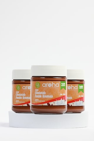Sütlü Çikolatalı Fındık Kreması %50 Fındık- 180 G X 3 Adet