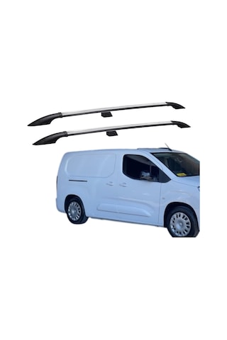 Fiat Doblo Uzun Şase 2024 2025 Portbagaj Tavan Çitası Gri