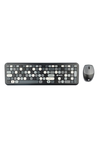 Hunter Mint XT Retro Kablosuz Klavye Mouse Set