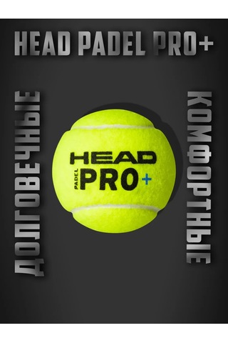 Head Head Padel Pro+ Tenisi İçin Padel Topu Kutu İçinde 3 Adet 333440318