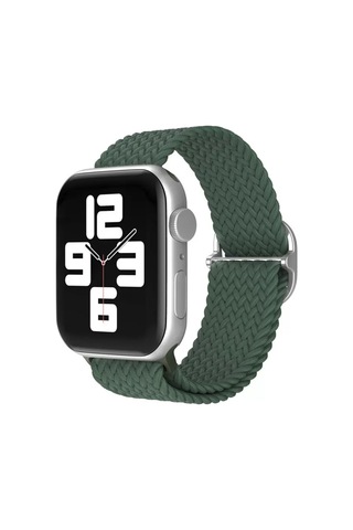 Watch 20mm Star Kordon - Koyu Yeşil Ahşap