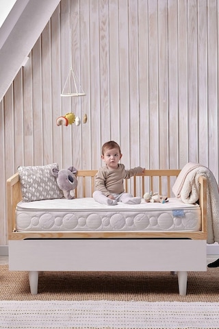 Yataş Mini Milky Comfy Yıkanabilir Pedli Pocket Yaylı Bebek Yatağı, 80x130 Cm Diğer