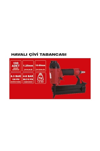 Attlas ATCT F50 Havalı Çivi Tabancası - A0501009