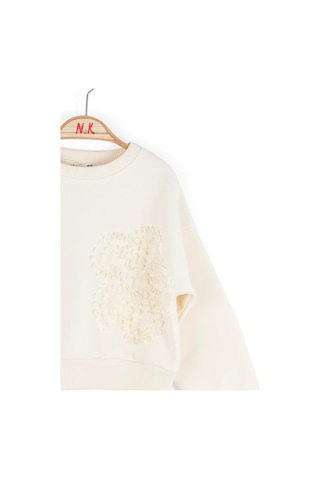 Kız Çocuk Gorgeous Sweat Nk-39610 KREM