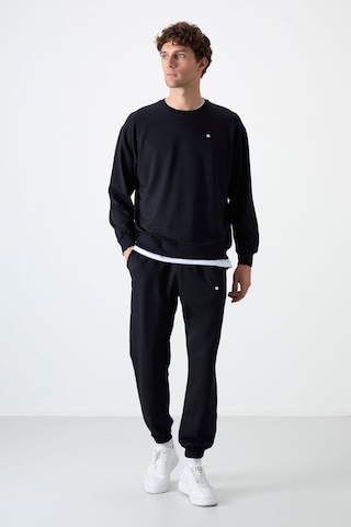 Tommy Life Lacivert Casual O Yaka Jogger Erkek Oversize Eşofman Takımı - 85120 Lacivert