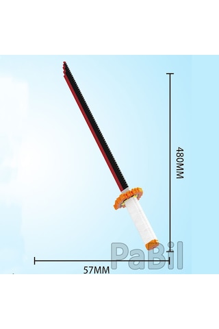 Kimetsu No Yaiba - Demon Slayer 353 Parça Figür Katana - Kyojuro