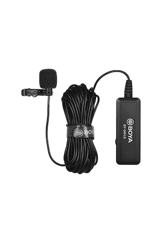 Boya By Dm10 Pc Apple Uyumlu iPhone Telefon Yaka Mikrofonu