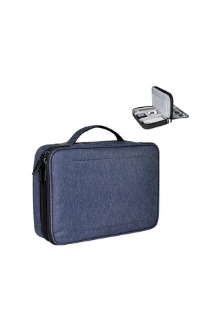 Sones Sm02 Küçük Naylon Su Geçirmez Kutu Tipi Çok İşlevli Saklama Çantası İpad İçin, Boyut: 23 X 17 X 8 Cm