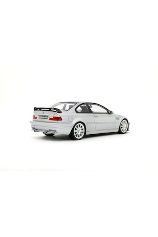 1:18 Otto 2001 Bmw E46 M3 Gtr Street Titan Silver Resin Kapalı Model Minyatür Araba 25cm