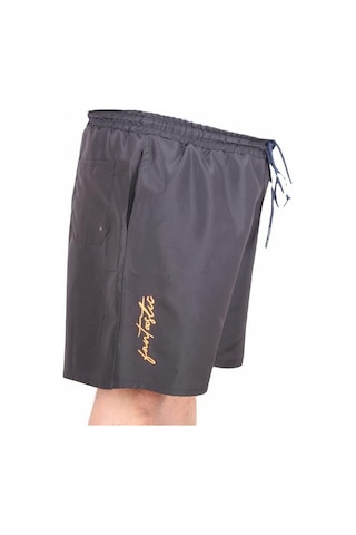 Starbattal Büyük Beden Deniz Şortu Fantastic 25660 Sıyah Siyah