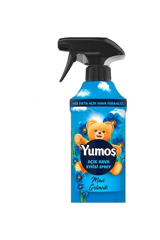 Açık Hava Etkisi Sprey Yıkanması Zor Eşyalar İçin Giysi Spreyi Mavi Gelincik 430 Ml