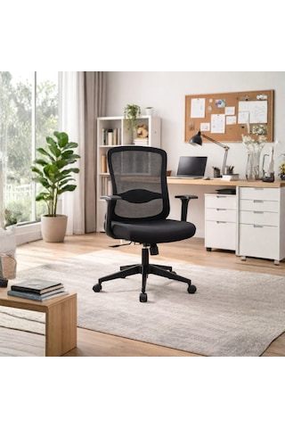 Ready Ergonomik Çalışma Koltuğu File/siyah 64x99-109x66 Cm