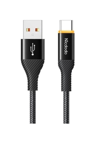 Mcdodo CA-2380 TypeC 100W 5A Power Off Hızlı Data Şarj Kablo 1.2m-Siyah