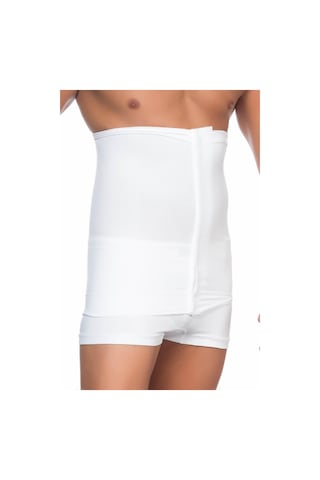 Moon Wear Beyaz Mı Emay E1004 Erkek Bel Korse Beyaz